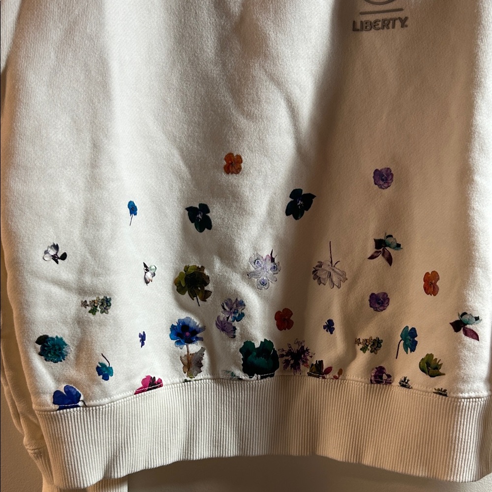 Puma White Sweatshirt‎ with Textured Design - Picture 3 of 5